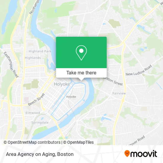 Mapa de Area Agency on Aging