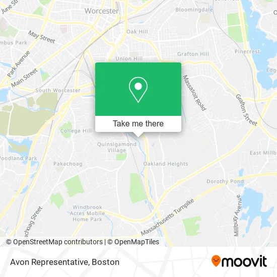 Avon Representative map