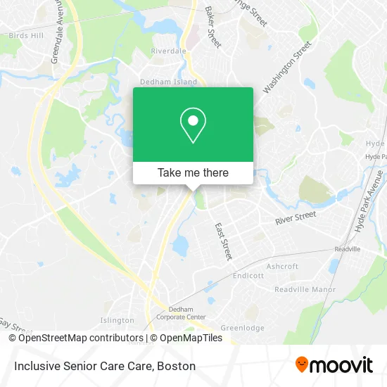 Inclusive Senior Care Care map