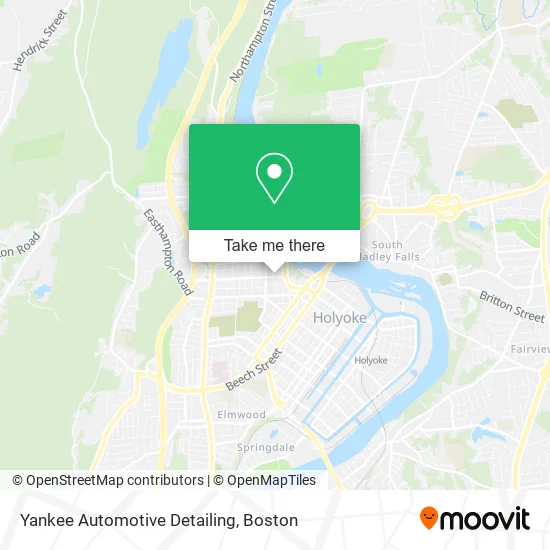 Yankee Automotive Detailing map