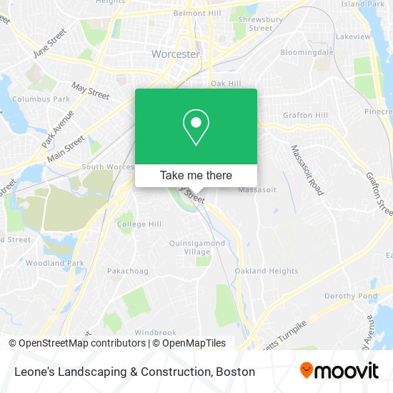 Leone's Landscaping & Construction map