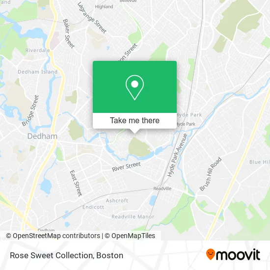 Rose Sweet Collection map