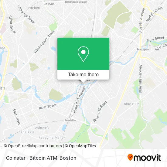 Coinstar - Bitcoin ATM map