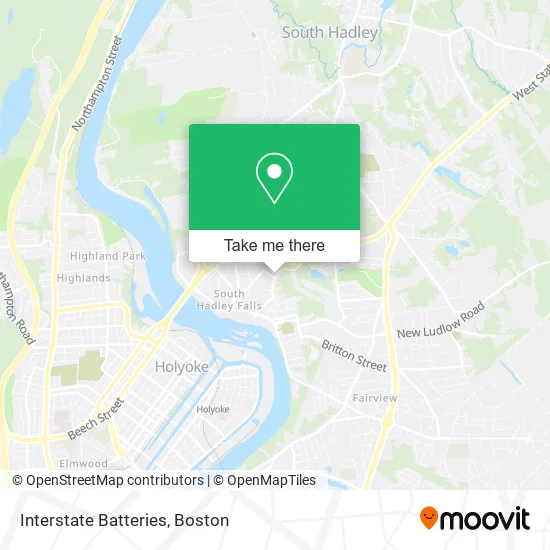 Interstate Batteries map