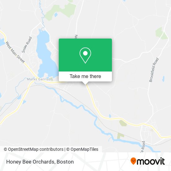 Honey Bee Orchards map