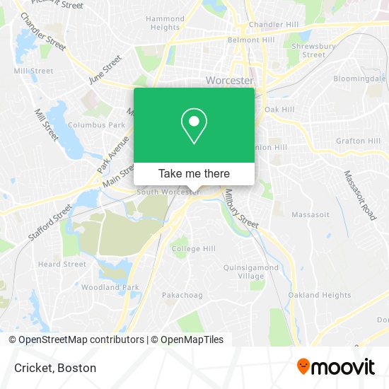 Cricket map