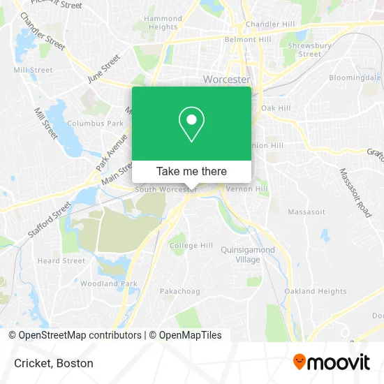 Cricket map