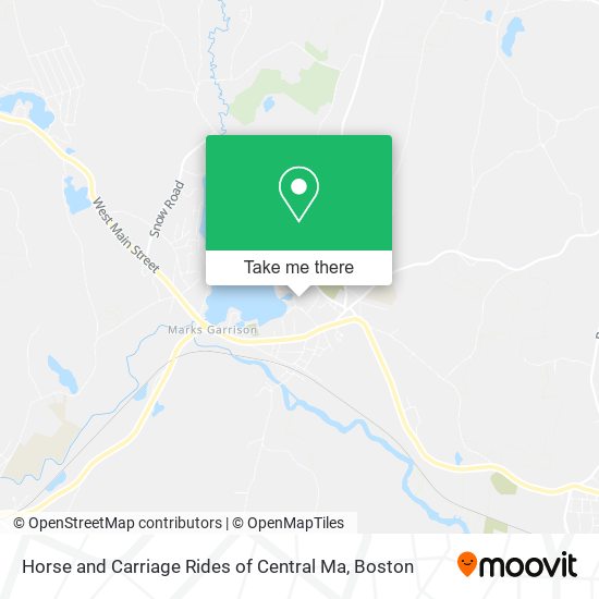 Mapa de Horse and Carriage Rides of Central Ma