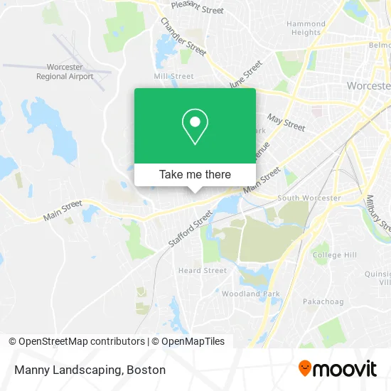 Mapa de Manny Landscaping