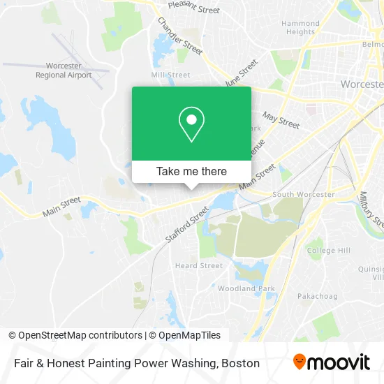 Mapa de Fair & Honest Painting Power Washing