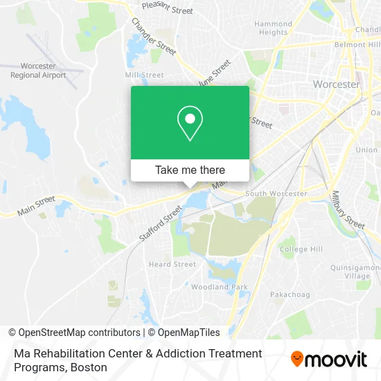 Ma Rehabilitation Center & Addiction Treatment Programs map