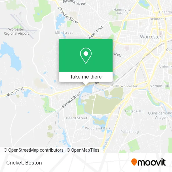 Cricket map
