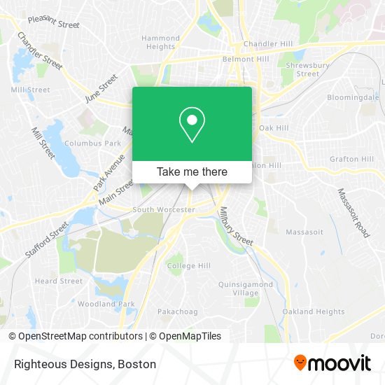 Mapa de Righteous Designs