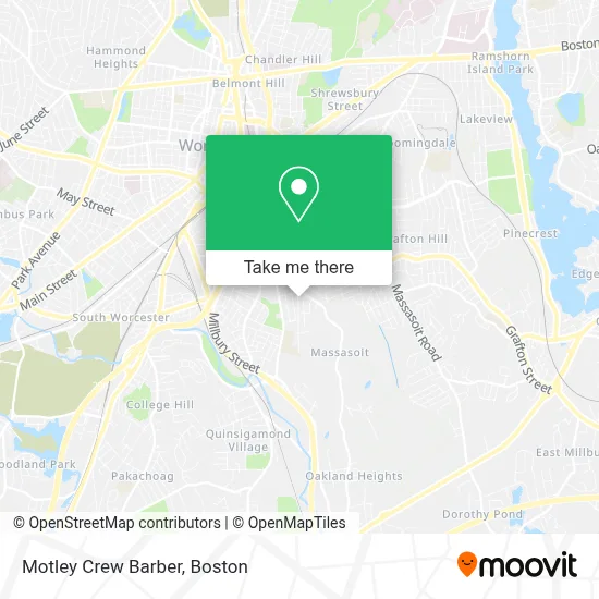 Motley Crew Barber map