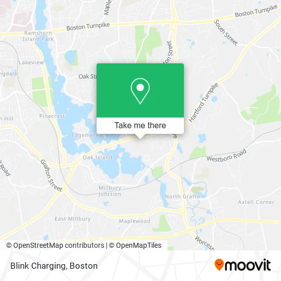 Blink Charging map