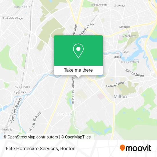 Elite Homecare Services map
