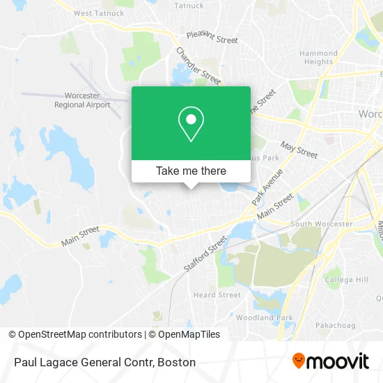 Mapa de Paul Lagace General Contr