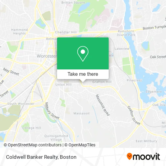 Coldwell Banker Realty map