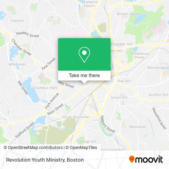 Revolution Youth Ministry map