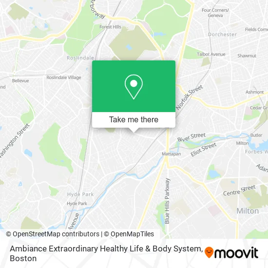 Ambiance Extraordinary Healthy Life & Body System map