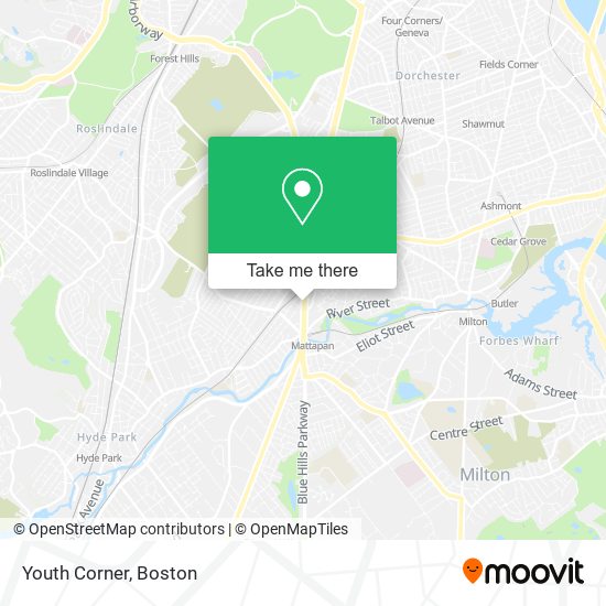 Youth Corner map