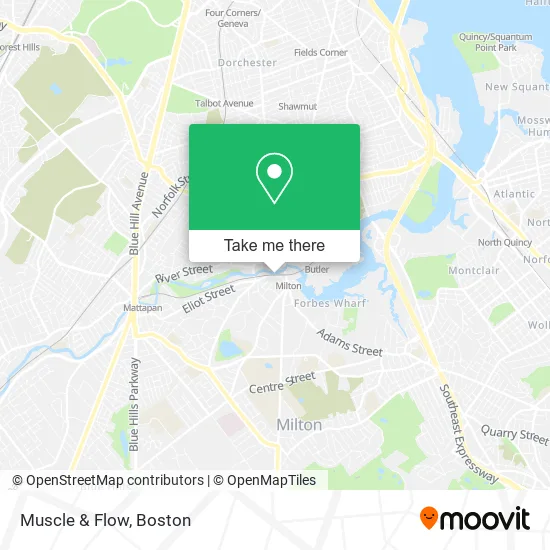 Muscle & Flow map