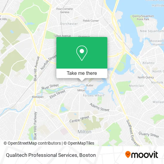 Qualitech Professional Services map