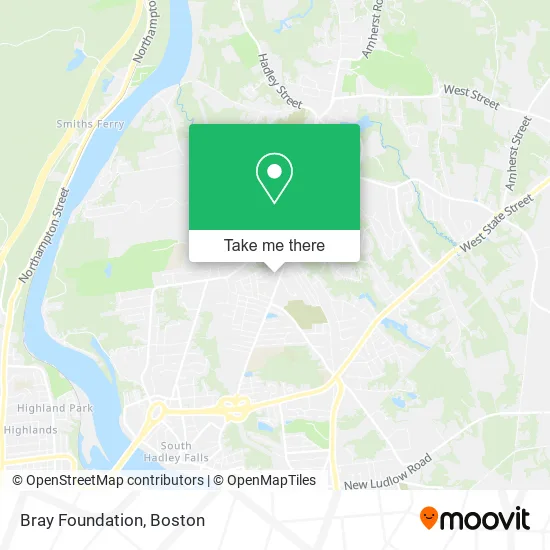 Mapa de Bray Foundation
