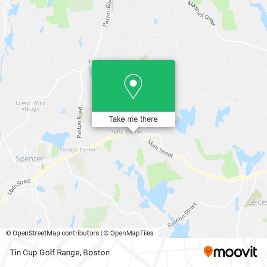 Mapa de Tin Cup Golf Range