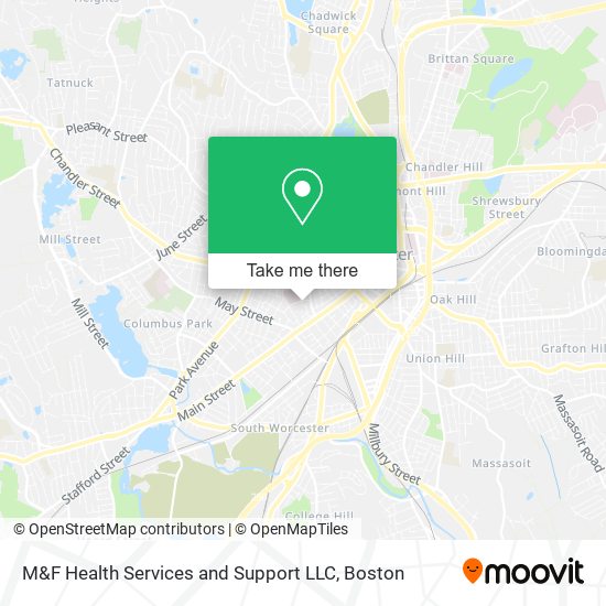 M&F Health Services and Support LLC map