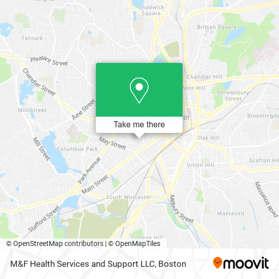 M&F Health Services and Support LLC map