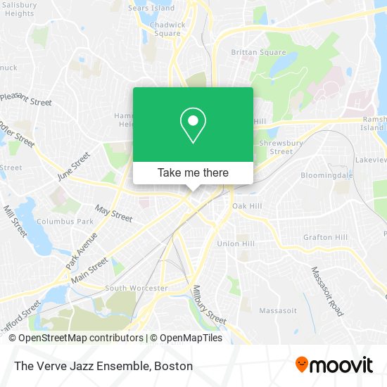 The Verve Jazz Ensemble map