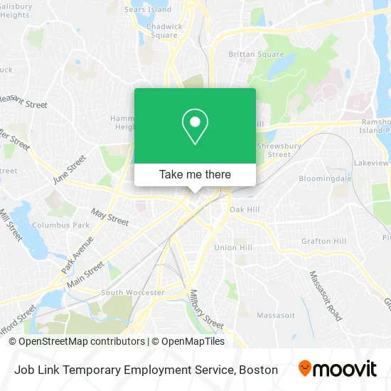 Job Link Temporary Employment Service map