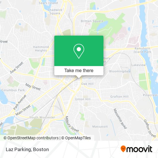 Mapa de Laz Parking