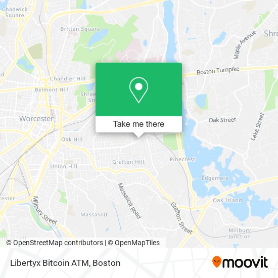 Libertyx Bitcoin ATM map