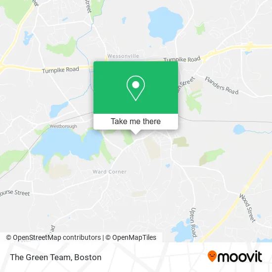 The Green Team map