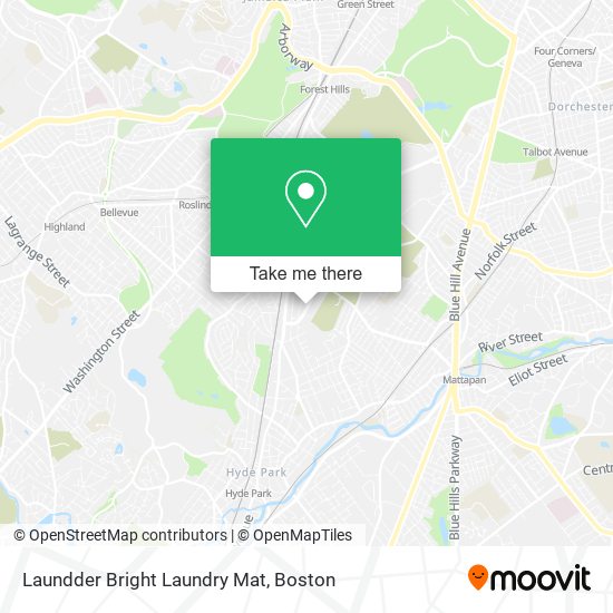 Mapa de Laundder Bright Laundry Mat