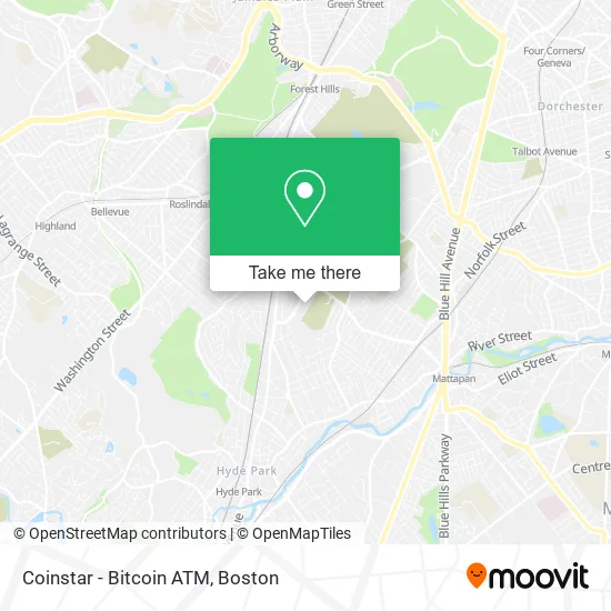 Coinstar - Bitcoin ATM map