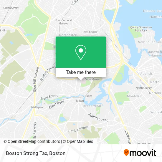 Boston Strong Tax map