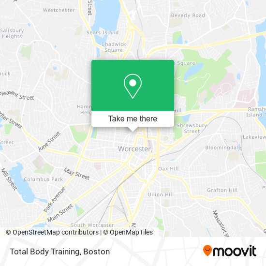 Total Body Training map
