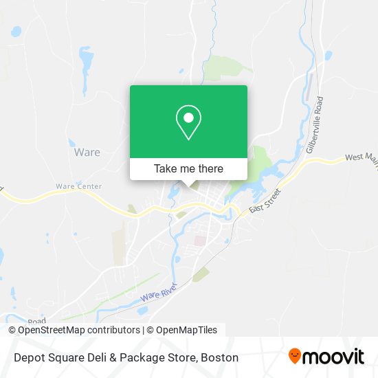 Depot Square Deli & Package Store map