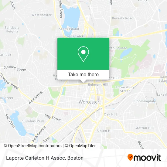 Laporte Carleton H Assoc map