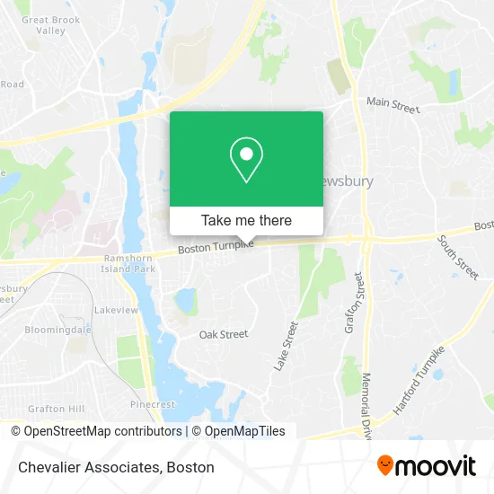 Chevalier Associates map