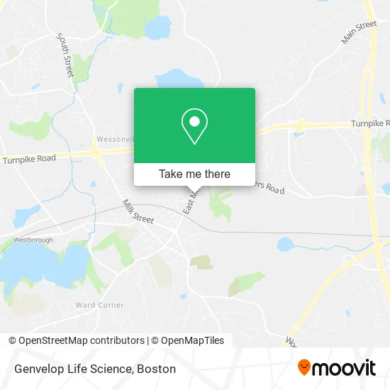 Mapa de Genvelop Life Science