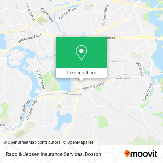 Rapo & Jepsen Insurance Services map