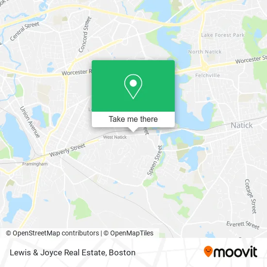 Mapa de Lewis & Joyce Real Estate