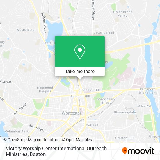 Victory Worship Center International Outreach Ministries map