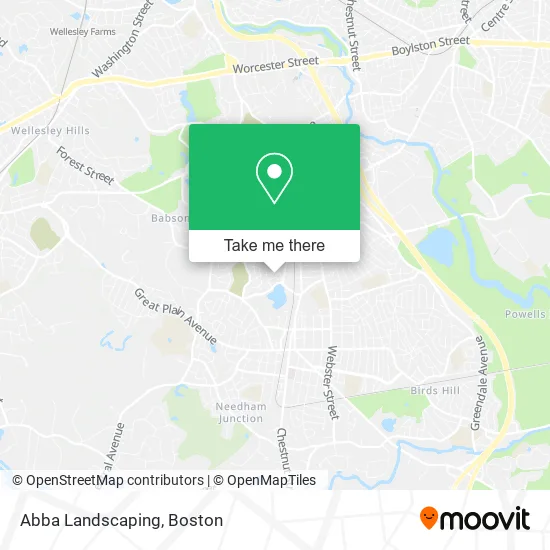 Abba Landscaping map