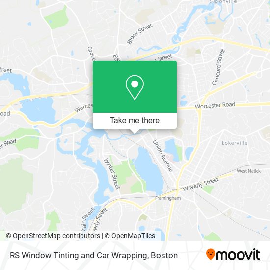 RS Window Tinting and Car Wrapping map