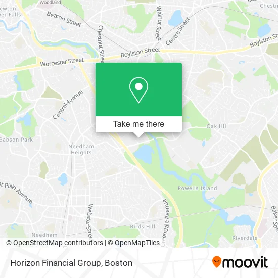 Horizon Financial Group map